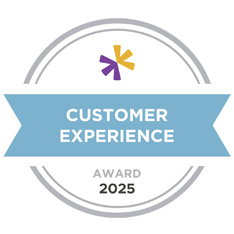 Customer Experience Award 2025 seal